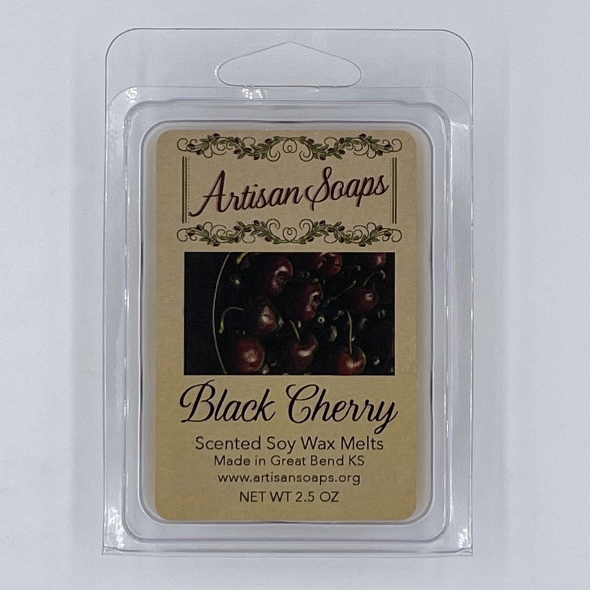 Black Cherry Soy Wax Melts - Artisan Soaps