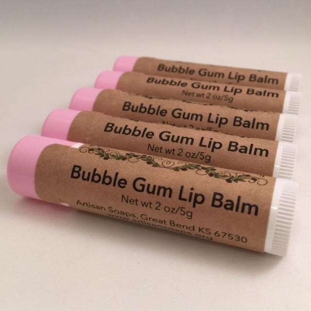 Bubble Gum Lip Balm - Artisan Soaps
