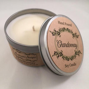 Chardonnay Soy Candle - Artisan Soaps