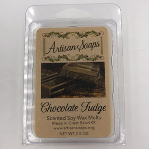 Chocolate Fudge Soy Wax Melt - Artisan Soaps