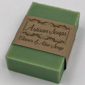 Clover and Aloe Soap Bar - Artisan Soaps