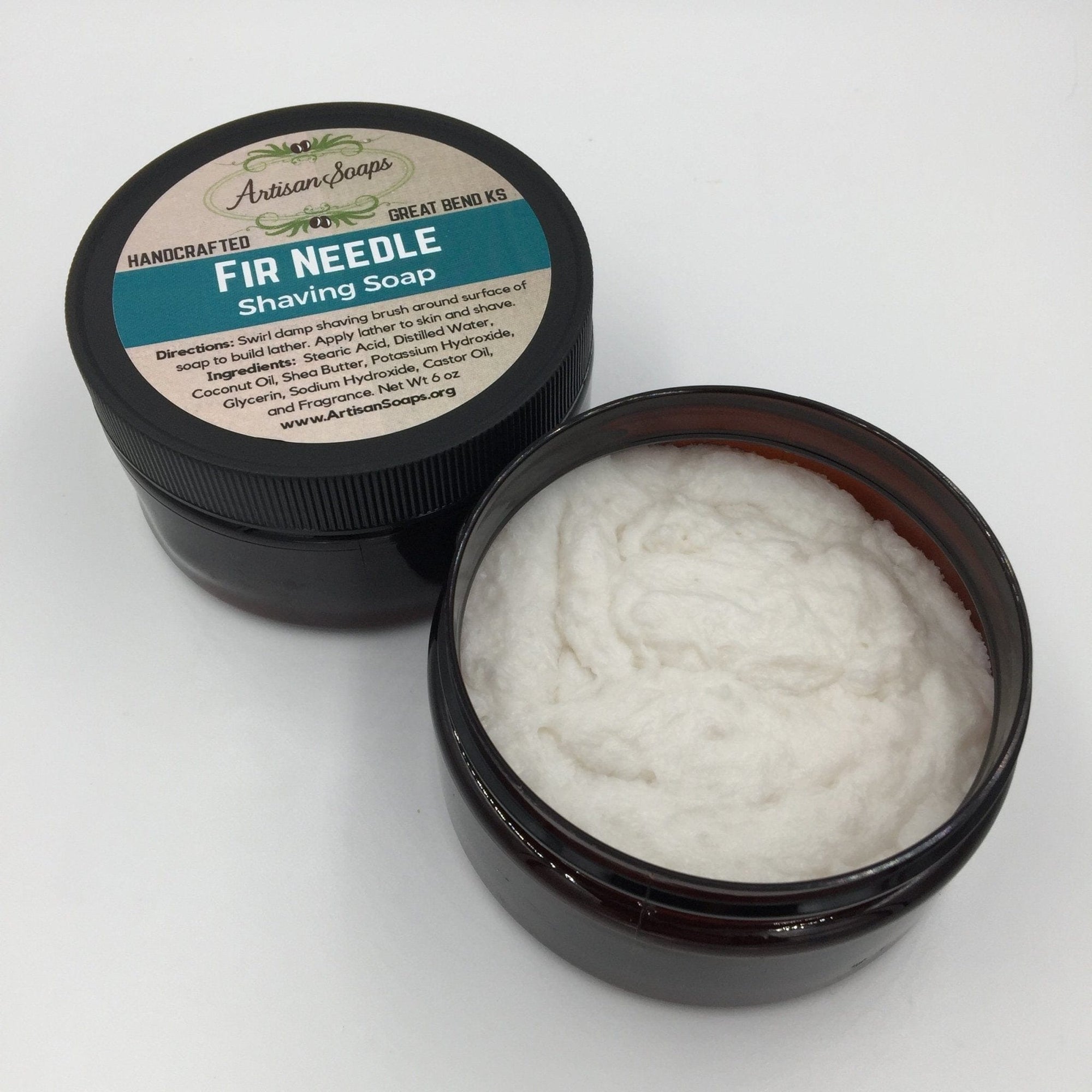 Fir Needle Shaving Soap - Artisan Soaps