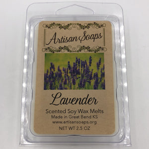 Lavender Soy Wax Melt - Artisan Soaps