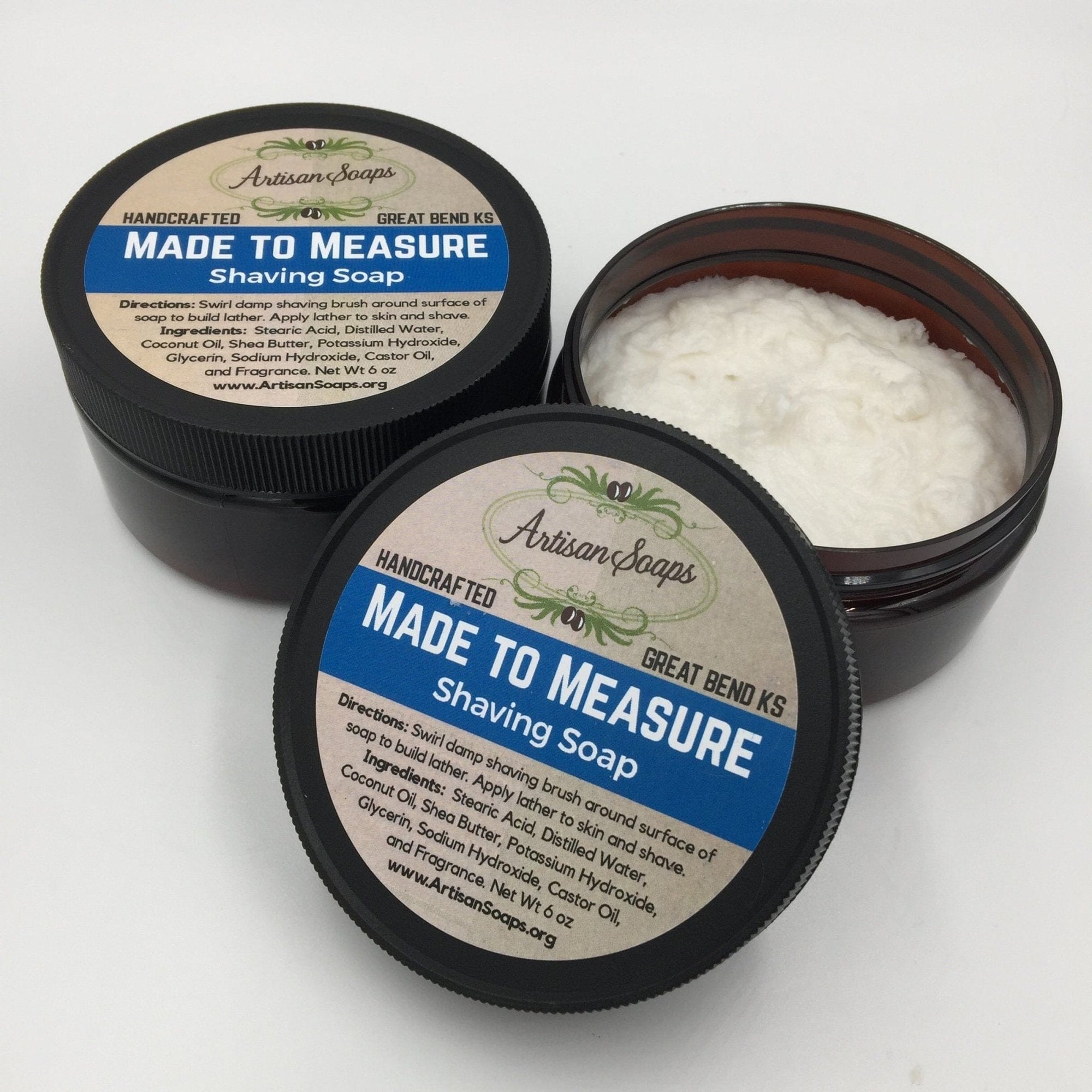 Made to Measure Shaving Soap - Artisan Soaps