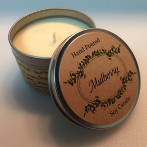 Mulberry Soy Candle - Artisan Soaps