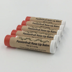 Passionfruit Rose Lip Balm - Artisan Soaps