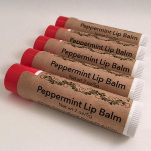 Peppermint Lip Balm - Artisan Soaps