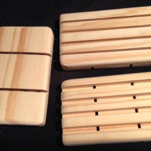 Pine Wood Soap Dishes - Artisan Soaps