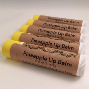 Pineapple Lip Balm - Artisan Soaps