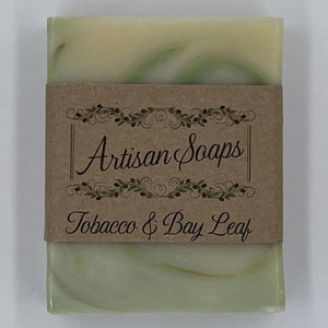 Tobacco and Bay Leaf Soap Bar - Artisan Soaps