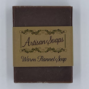 Warm Flannel Soap Bar - Artisan Soaps